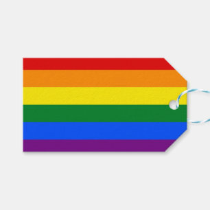 Geschenktafel mit Flagge für LGBT Geschenkanhänger