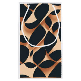 Geschenktafeln von AI-generierten Mustern Kleine Geschenktüte