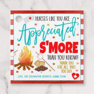Geschenktag der National Nurse Apprecive Week Geschenkanhänger