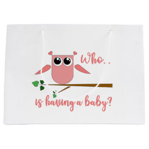 Geschenktasche für Baby Shower Große Geschenktüte