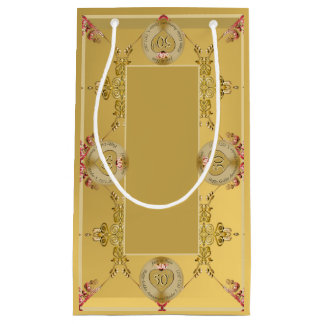 Geschenktasche für das 50. oder 1. Hochzeitstag Kleine Geschenktüte