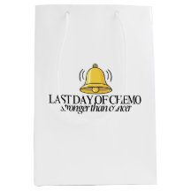 Geschenktasche für den letzten Tag der Chemotherap