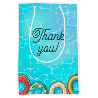 Geschenktasche für Kinderpoolparty Mittlere Geschenktüte
