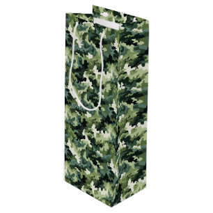 Geschenktasche für militärische Camouflage Geschenktüte Für Weinflaschen