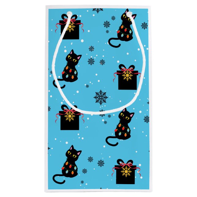 Geschenktasche - Gatito Cat Kleine Geschenktüte (Rückseite)