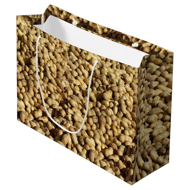 Geschenktasche - Goobers Closeup Große Geschenktüte (Vorderseite Schrägansicht)