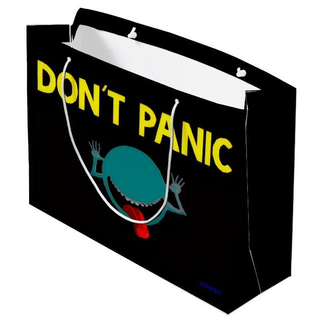 Geschenktasche Große Geschenktüte (Rückseite Schrägansicht)