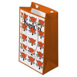 Geschenktasche Kleiner glücklicher Fox Kleine Geschenktüte