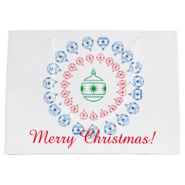 Geschenktasche (Lrg) - Weihnachtsdekorationen Große Geschenktüte