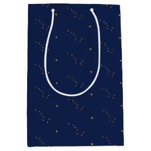 Geschenktasche mit Alaska-Flagge, USA Mittlere Geschenktüte