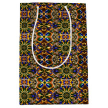 Geschenktasche mit brasilianischen Farben