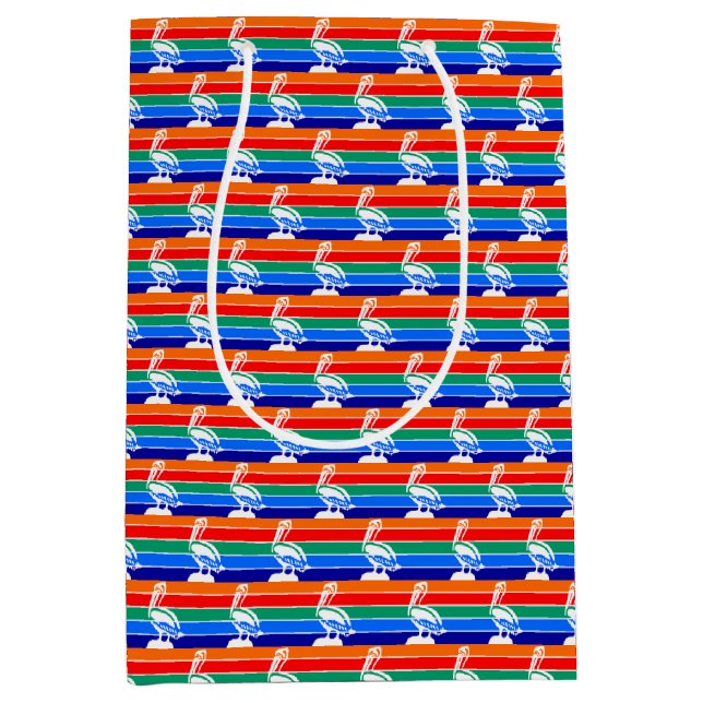 Geschenktasche mit der Flagge von St. Petersburg,  Mittlere Geschenktüte (Vorderseite)