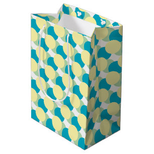 Geschenktasche - Pastellkreise - Überschneidung Mittlere Geschenktüte