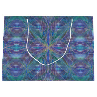 Geschenktasche „Rainbow Glass Reflections“ Große Geschenktüte