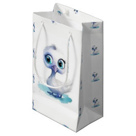 Geschenktasche Süßes Baby Weiße Ente Kleine Geschenktüte