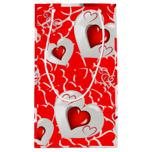 Geschenktasche Valentine Kleine Geschenktüte