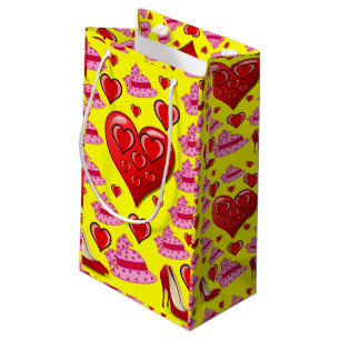Geschenktasche Valentine Kleine Geschenktüte