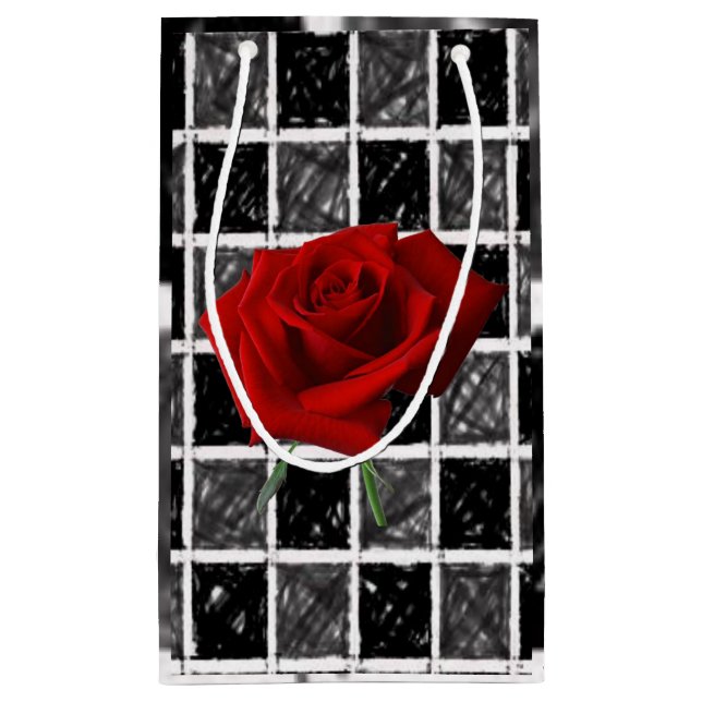 Geschenktasche Valentine Kleine Geschenktüte (Rückseite)