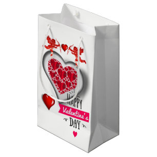Geschenktasche Valentine Kleine Geschenktüte