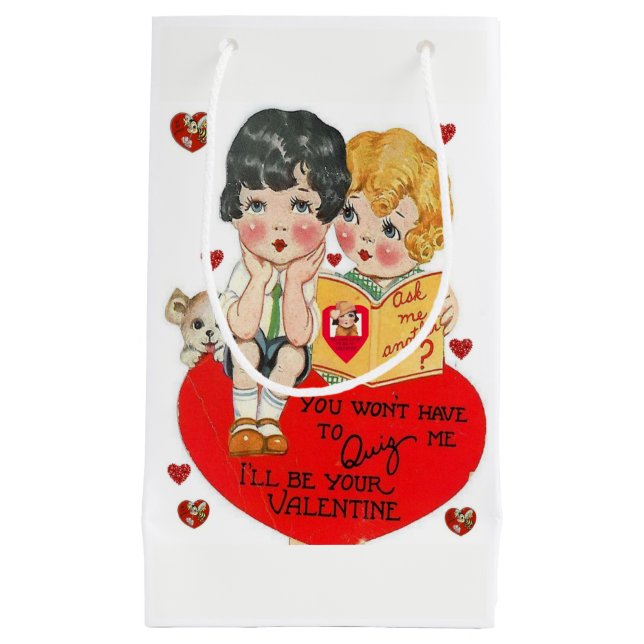 Geschenktasche Valentine Kleine Geschenktüte (Vorderseite)