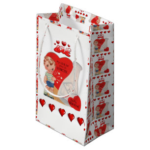 Geschenktasche Valentine Kleine Geschenktüte