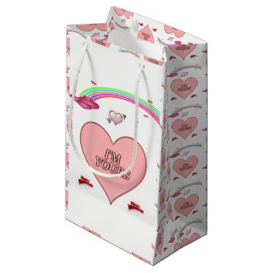 Geschenktasche Valentine Kleine Geschenktüte