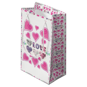 Geschenktasche Valentine Kleine Geschenktüte
