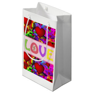 Geschenktasche Valentinsliebe Kleine Geschenktüte