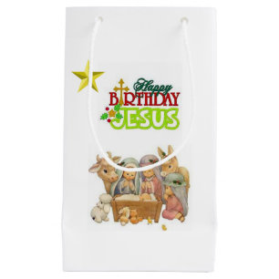 Geschenktasche Weihnachten Jesus Kleine Geschenktüte