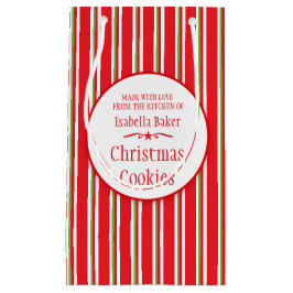 Geschenktaschen aus rotem Grün Kleine Geschenktüte