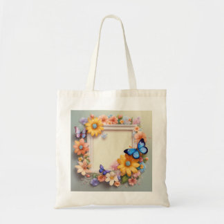 Geschenktaschen zum Thema Schmetterlinge , Geschen Tragetasche