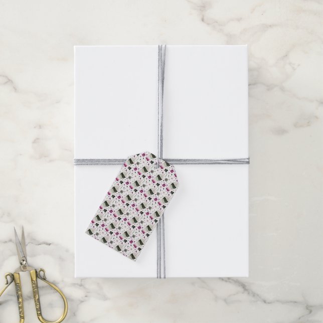 Geschenktasten Geschenkanhänger (Mit Garn)