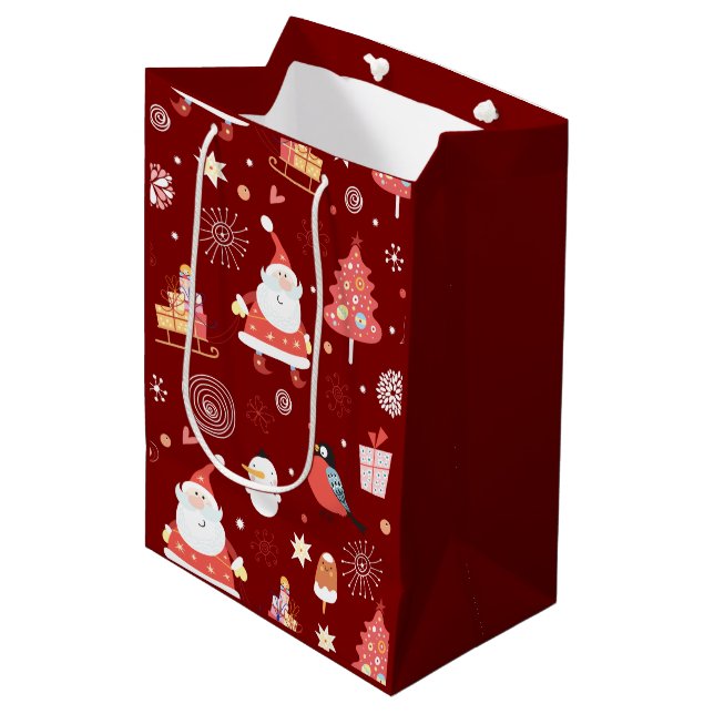 geschenkte Farben 3 Mittlere Geschenktüte (Vorderseite Schrägansicht)