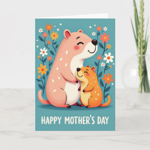 Geschenkte Freundschaft Grußkarte Karte