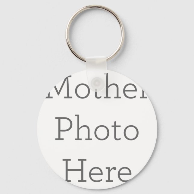 Kreisförmiger Schlüsselanhänger aus Metall, 5,08cm (Vorderseite)