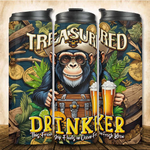 Geschenkter Drinker Diese Freunde Schiff Float auf Thermosbecher