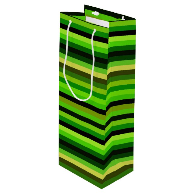 Geschenktücher Geschenktüte Für Weinflaschen (Vorderseite Schrägansicht)