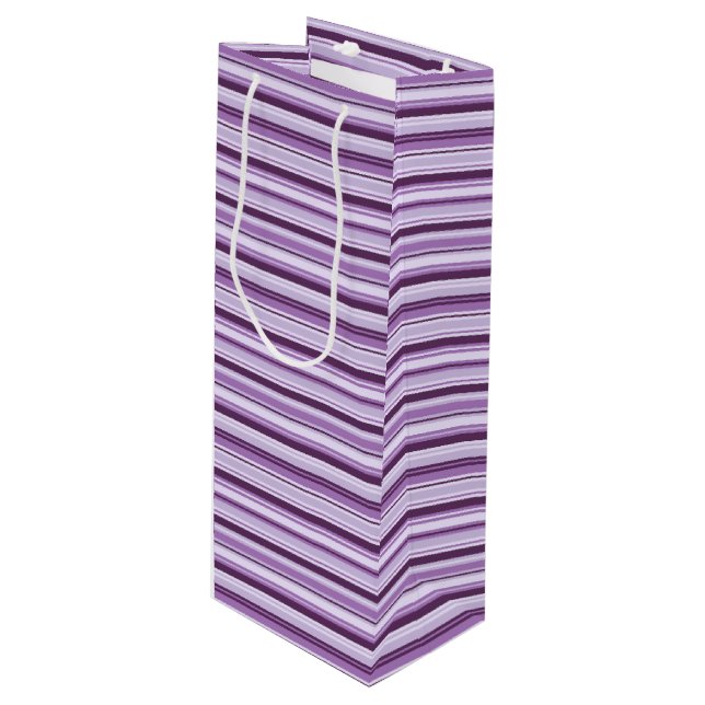 Geschenktücher Geschenktüte Für Weinflaschen (Vorderseite Schrägansicht)