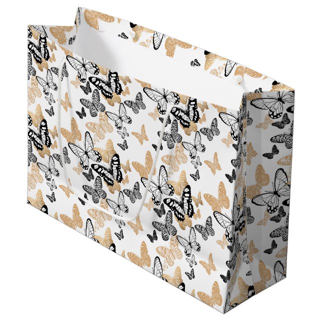 Geschenktücher Große Geschenktüte (Vorderseite Schrägansicht)