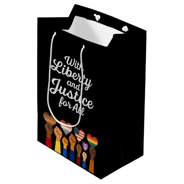 Geschenktüte (Vorderseite Schrägansicht)