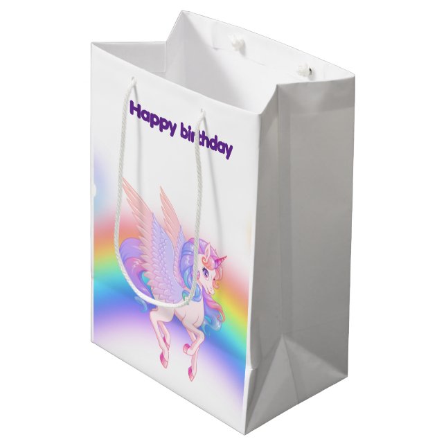 Geschenktüte (Vorderseite Schrägansicht)