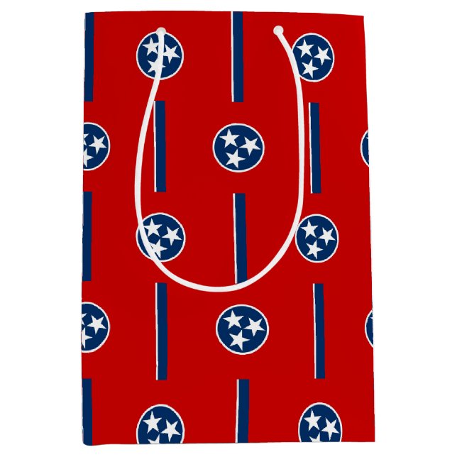 Geschenktüte mit Flagge von Tennessee, USA (Vorderseite)