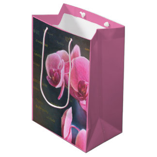 Geschenktüte mit Orchidee