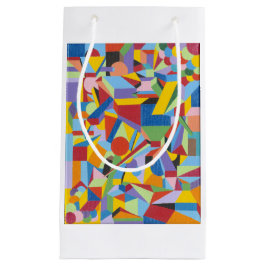 Geschenktüte mit viel Spaß in hellen Farben und fe