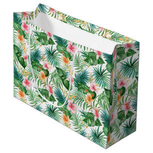 Geschenktüte tropische Flora