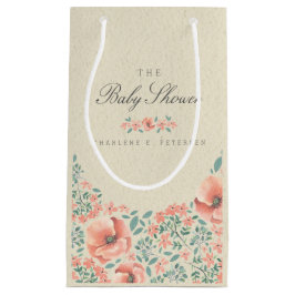 Geschenktüte | Vintage Floral Storybook Baby-Dusch
