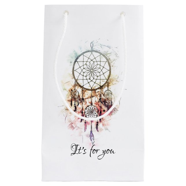 Geschenktüten Dreamcatcher V2 Kleine Geschenktüte (Vorderseite)