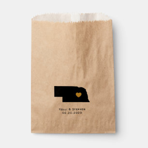 Geschenktüten für Hochzeiten in Nebraska, Geschenk Geschenktütchen