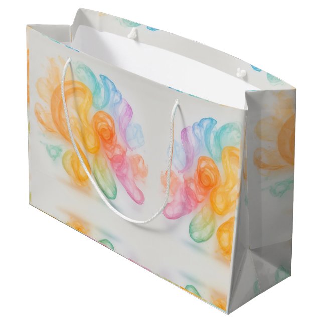 Geschenktüten Große Geschenktüte (Rückseite Schrägansicht)