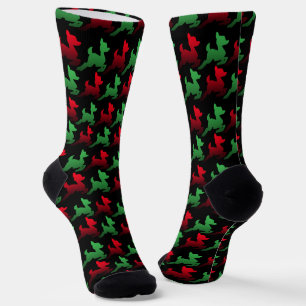 Geschenkverpackte Tragetasche Socken
